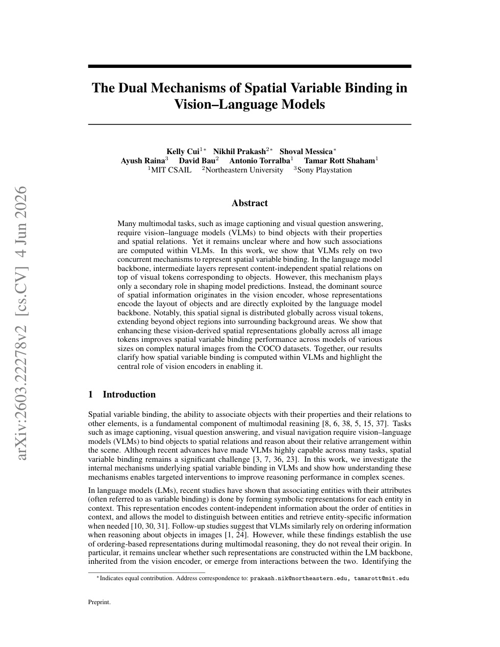 The Dual Mechanisms of Spatial figure