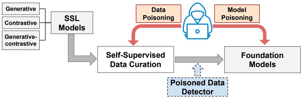 Securing Self-supervised Data Curation for figure