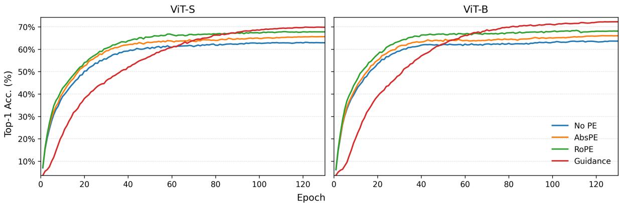 Figureure 1 · : Training dynamics on ImageNet-100 with DINOv3 ViT-S and ViT-B traine