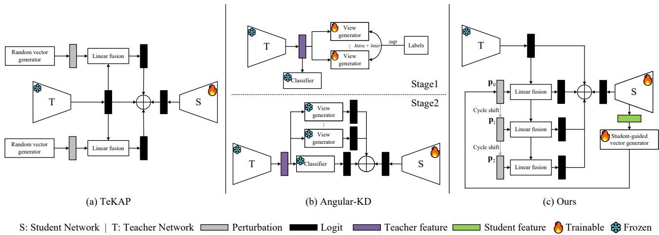 Single-Teacher View Augmentation figure